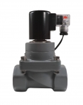 1/2" CPVC Solenoid Valve - NPT - N/C